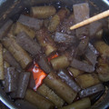 shizue62's cooksnap of when they made ごぼうとこんにゃくの煮物.