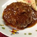 SAYOりん's cooksnap of when they made ジューシー・豚挽き肉でハンバーグ.