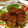 k5piko's cooksnap of when they made 我が家の定番ハンバーグ.