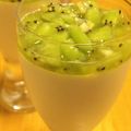mitovc's cooksnap of when they made 爽やか！キウイソースのミルクプリン.