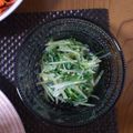 ねこと風船's cooksnap of when they made 金ごまゴマ香る。水菜のごまたっぷりナムル.