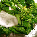 みぽきっちん's cooksnap of when they made あっさり簡単！かぶと菜の花の洋風浅漬け.