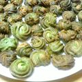 すずはるおはる's cooksnap of when they made 超速攻☆抹茶ハニーの絞り出しクッキー♪.