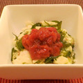 ivory snow's cooksnap of when they made 長芋とメカブの梅和え.