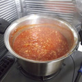 暁のネズミ's cooksnap of when they made 簡単ミートソース.