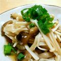 Risara♪'s cooksnap of when they made 簡単すぎ きのこぽん酢.
