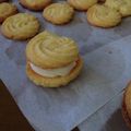 ゑーちゃん。's cooksnap of when they made チーズクリームサンドクッキー.