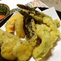 ちぃﾄﾝ's cooksnap of when they made トマト・ヤングコーン～夏野菜の天麩羅.