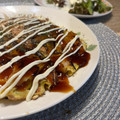 umizarusuki's cooksnap of when they made 簡単☆小麦粉とほんだしのお好み焼き.