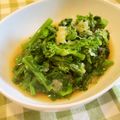 m@n@'s cooksnap of when they made 菜の花のおろし和え.