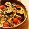 REI_MAM's cooksnap of when they made トマトと揚げナスの絶品パスタ.