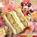 みなみんくっきんぐ's cooksnap of when they made メンチカツサンド♪*°.