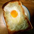 わんろっく's cooksnap of when they made たまごとチーズのごちそうトースト.