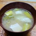 プルンバゴ's cooksnap of when they made ねぎのお味噌汁.