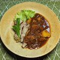 雪のジャムおじさん's cooksnap of when they made 豚肩ロース肉塊の赤ワイン＆赤味噌煮.