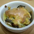maritake's cooksnap of when they made ポテトとナスのチーズ焼き.