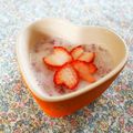ガメコ's cooksnap of when they made 苺が可愛い♡苺ミルクプリン.