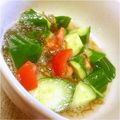 朝日えっちゅん's cooksnap of when they made カップもずくのトマトきゅうり和え☆.