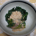 まみんちよ's cooksnap of when they made とっておき！家のほうれん草のおひたし☆.