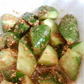 いとこん♪'s cooksnap of when they made きゅうりのごま和え♪.