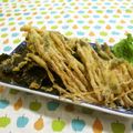 赤い電話's cooksnap of when they made 土筆(つくし)の天ぷら.