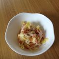 ともちなつ's cooksnap of when they made キャベツとササミの梅サラダ.