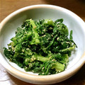 ぱぴぷぺぽち's cooksnap of when they made 旬の味＊菊菜のごま和え.