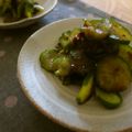 まろんかふぇ's cooksnap of when they made きゅうりのピリ辛海苔の佃煮和え.
