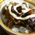 キャシーキャサリン's cooksnap of when they made すき焼きマヨ丼.