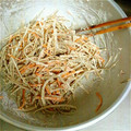 みかんてぃー's cooksnap of when they made ごぼうとにんじんのごまマヨサラダ.