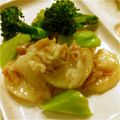 まゆブー's cooksnap of when they made 長いもとブロッコリーの炒めもの.