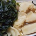テラクミ's cooksnap of when they made たけのこ+わかめで・・・.