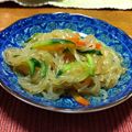 まみむめもも's cooksnap of when they made ☆春雨サラダ☆.