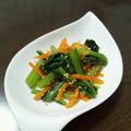 ハット♪'s cooksnap of when they made 小松菜のナムル風サラダ.