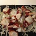 やにやに's cooksnap of when they made ワインに❤タコときゅうりのマリネ.