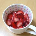 めなよ's cooksnap of when they made いちごのシャカシャカソース.