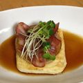 うさみももこ's cooksnap of when they made ★豆腐とﾍﾞｰｺﾝのﾊﾞﾀｰ焼き★.