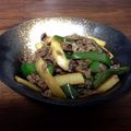 白茶色's cooksnap of when they made 簡単*牛肉の佃煮炒め.