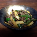 白茶色's cooksnap of when they made 簡単*牛肉の佃煮炒め.