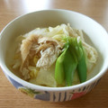 まくのうち's cooksnap of when they made 白菜と油揚げのあっさり煮.