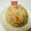 みさにゃん27's cooksnap of when they made 炊飯器deお肉やわらか中華風ピラフ♪.