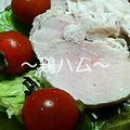 *moko*'s cooksnap of when they made ・:*はなまる流　鶏はむ・:*:・.
