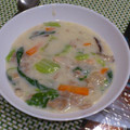 シュルビン's cooksnap of when they made 豚肉と青梗菜の中華風クリーム煮.