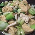 緑魚's cooksnap of when they made ガンモとチンゲンサイの旨煮.