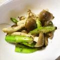 コディバ's cooksnap of when they made アスパラとしめじのぺペロン風.