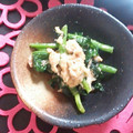 チョコモコモコ's cooksnap of when they made ほうれん草とツナの白だし炒め.