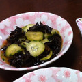 saetv's cooksnap of when they made きくらげときゅうりの酢の物.