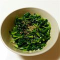 みるくママ0406's cooksnap of when they made 塩麹で♪ニラのおひたし.