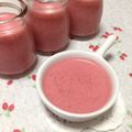 Sachi☆cafe's cooksnap of when they made ふわふわピンク。の苺プリン.