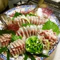 ともっぴ夫婦's cooksnap of when they made パパママ必見！簡単で豪華なアジの姿造り！.